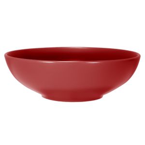 Купа за салата - керамична - червена - 17.5 см.