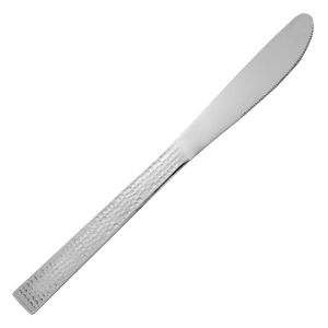 Нож за хранене - метален - релефна дръжка - 22 см. - 3 бр.