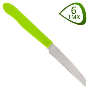 Кухненски нож - 19 см. - 2 цвята - 6 бр.