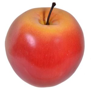 Ябълка за декорация - пластмасова - 8 см.
