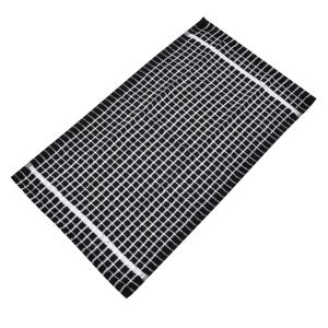 Кухненска кърпа - черно-бяло каре - 35 х 60 см.