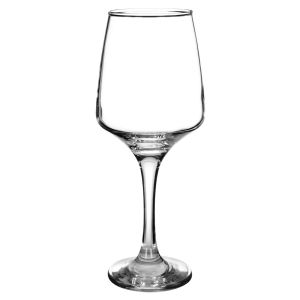 Чаша за вино - стъклена - прозрачна - 380 мл.