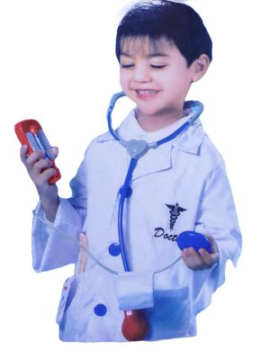 Детски лекарски комплект с престилка