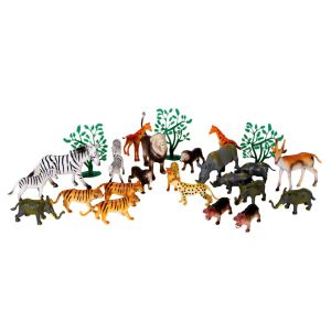 Фигурки - животните от джунглата - пластмасови - 23 бр.