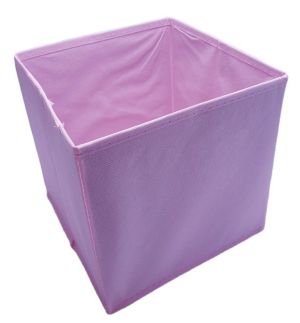 Кутия за дрехи - розова - 20 x 20 x 20 см.