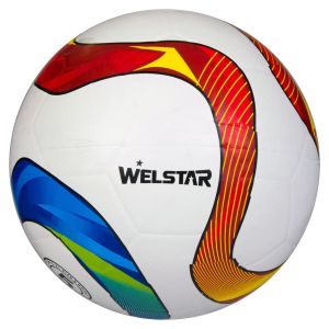 Футболна топка - многоцветна - 22.5 см.