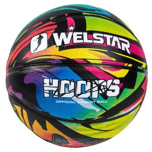 Баскетболна топка - многоцветна - 25 см.