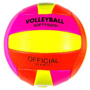 Детска волейболна топка - цветна - 13.5 см.