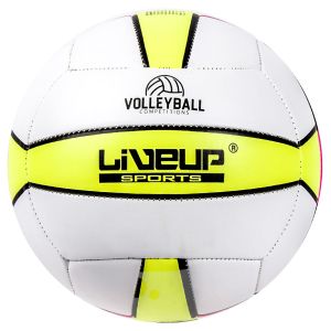 Волейболна топка - бяло и жълто - 21.3 см.