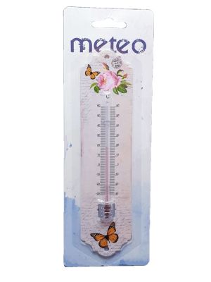 Стенен термометър - метален - 20 см.