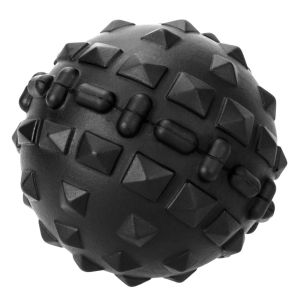 Масажна топка - черна - 6 см.