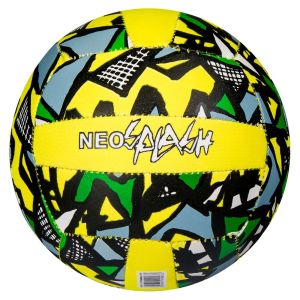 Неопренова топка за плажен волейбол - жълта - 32 см.
