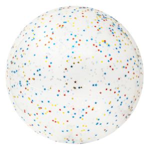 Плажна топка - цветни звезди - 23 см.