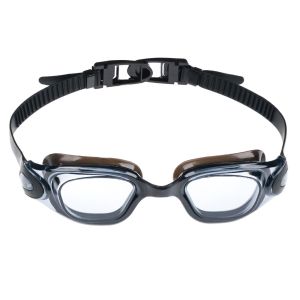 Очила за плуване - черни - силиконови