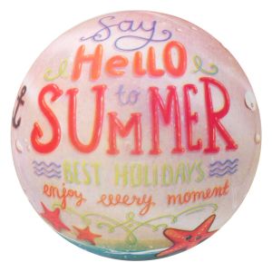 Плажна топка - Hello Summer - 15 см.