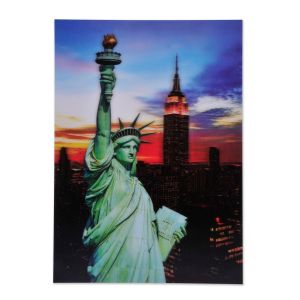2D стикер за стена - NEW YORK - 35 х 25 см.