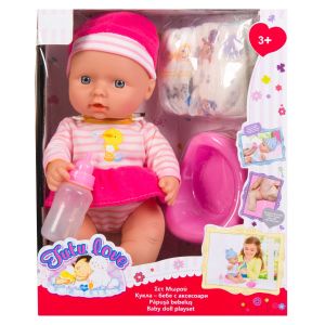 Кукла бебе - с аксесоари - 4 части