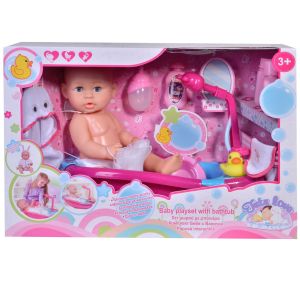 Кукла бебе - с вана и аксесоари