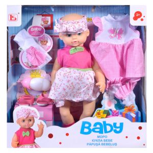Кукла бебе - с дрехи и аксесоари