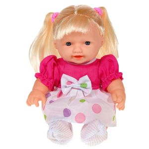 Кукла момиченце - с панделка - 25 см.