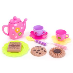 Детски комплект за чай + бисквитки - 11 части