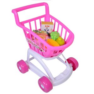 Детска количка за супермаркет с покупки