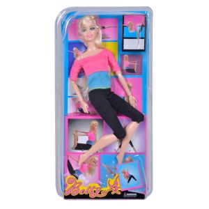 Кукла - гимнастичка - йога - 30 см.