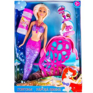 Кукла - русалка - със сапунени мехури