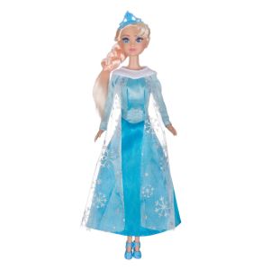 Кукла - синя - Снежната принцеса - 30 см.
