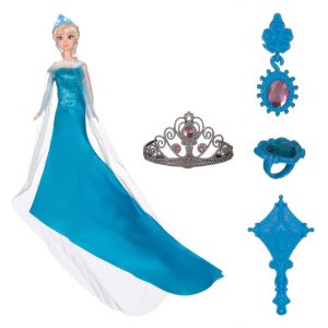 Кукла - Снежната принцеса - с аксесоари - 30 см.