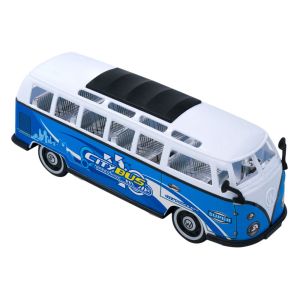 Градски автобус - син - 28 см.