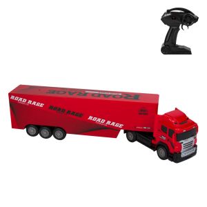 Товарен камион - червен - с дистанционно