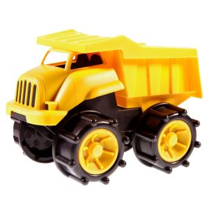 Камион - самосвал - жълт - 13 см