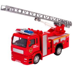 Пожарна кола - със стълба - 12 см.