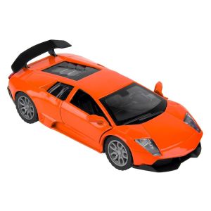 Лек автомобил - Lamborghini - оранжев - 13 см.