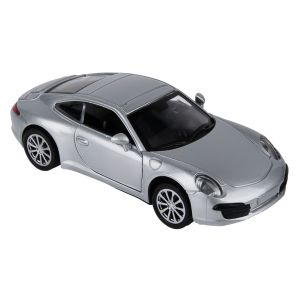 Лек автомобил - Porsche - сребрист - 13 см.
