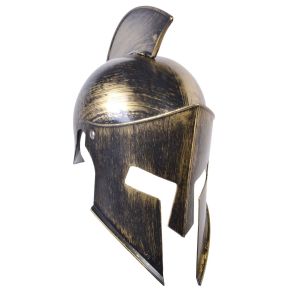 Детски спартански шлем - златист