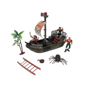 Пиратски кораб - с фигурки и аксесоари