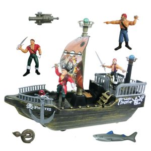 Пиратски кораб - с фигурки и животни