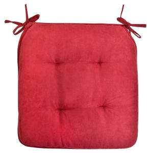 Декоративна възглавница за стол - бордо - 40 х 40 см.