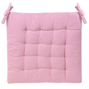 Декоративна възглавница за стол - розова - 40 х 40 см.