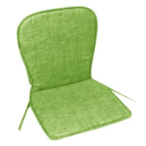 Възглавница за стол - с облегалка - зелена - 42 х 78 см.