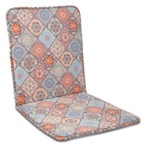 Възглавница за стол - с облегалка - орнаменти - 43 х 87 см.