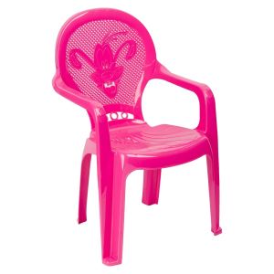 Детско пластмасово столче - Гуфи - цикламено