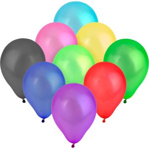 Парти балони - цветни - 23 см. - 120 бр.