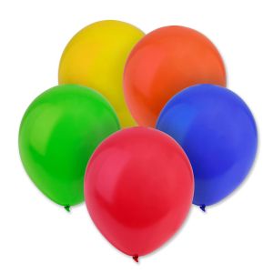 Парти балони - цветни - 35 см. - 5 бр.