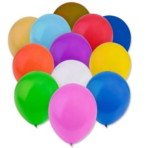 Парти балони - цветни - 23 см. и 30 см. - 20 бр.