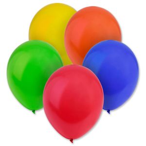 Парти балони - цветни - три размера - 120 бр.