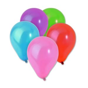 Парти балони - цветни - 30 см. - 50 бр.