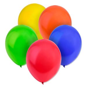 Парти балони - цветни - 23 см. - 80 бр.